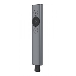 Logitech Spotlight Bluetooth/RF Gris apuntador inal&aacute;mbricos