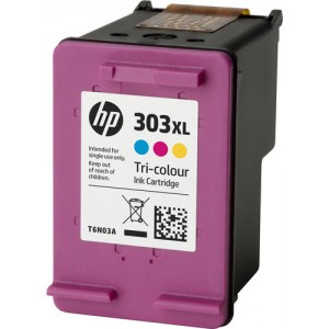 HP Cartucho de tinta Original 303XL tricolor de alta capacidad