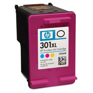 HP Cartucho de tinta tricolor HP 301XL
