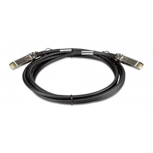 D-Link Direct Attach Cable - Cable de apilado - SFP+ a SFP+ - 3 m - para DGS-1510, xStack DGS-3420-28, DGS-3420-52, DGS-3620-28,