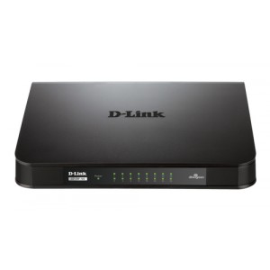 D-Link GO-SW-16G - Switch - no gestionable - 16 puertos 10/100/1000 - sobremesa