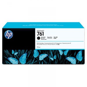 HP Cartucho de tinta HP Designjet 761 negro mate de 775 ml