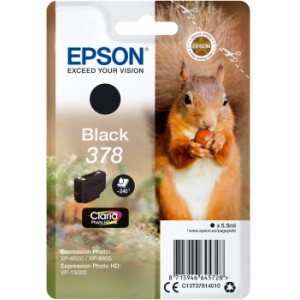 Epson 378 5.5ml 240p&aacute;ginas Negro cartucho de tinta