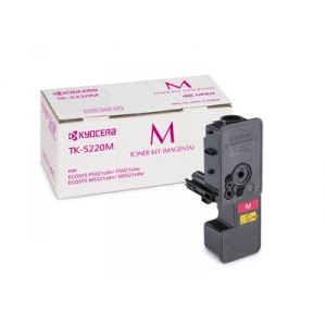 KYOCERA TK-5220M T&oacute;ner de l&aacute;ser 1200p&aacute;ginas Magenta