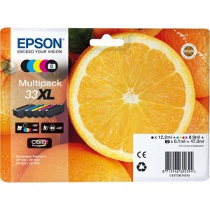 Epson C13T33574021 26.7ml 12.2ml Negro, Cian, Magenta, Amarillo cartucho de tinta