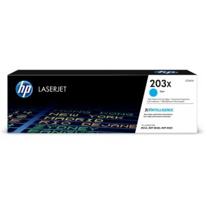 HP Cartucho de t&oacute;ner Original LaserJet 203X cian de alta capacidad