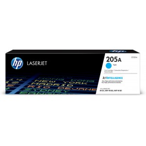 HP Cartucho de t&oacute;ner Original LaserJet 205A cian