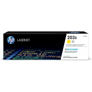 HP Cartucho de t&oacute;ner Original LaserJet 203X amarillo de alta capacidad