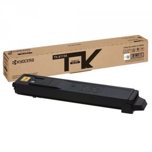 KYOCERA TK-8115K T&oacute;ner de l&aacute;ser 12000p&aacute;ginas Negro