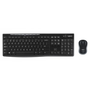 Logitech MK270 RF inal&aacute;mbrico QWERTZ Suizo Negro