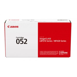 Canon 052 T&oacute;ner de l&aacute;ser 3100p&aacute;ginas Negro