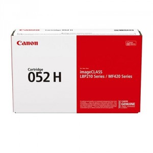Canon 052 H T&oacute;ner de l&aacute;ser 9200p&aacute;ginas Negro