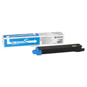 KYOCERA TK-5270C T&oacute;ner de l&aacute;ser 6000p&aacute;ginas Cian